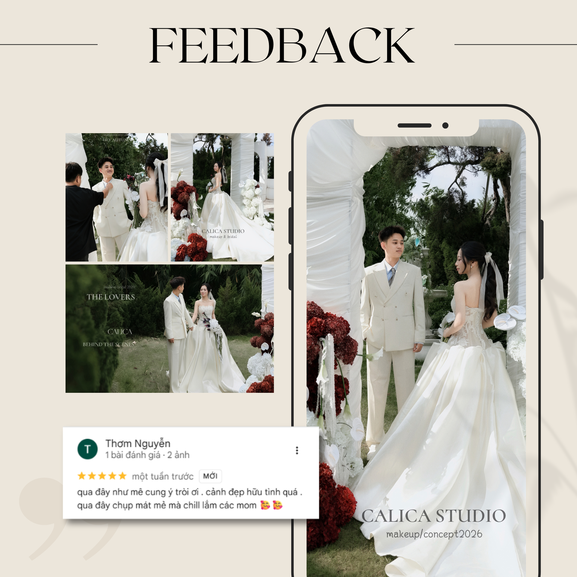 FEEDBACK KH&Aacute;CH H&Agrave;NG THỰC TẾ